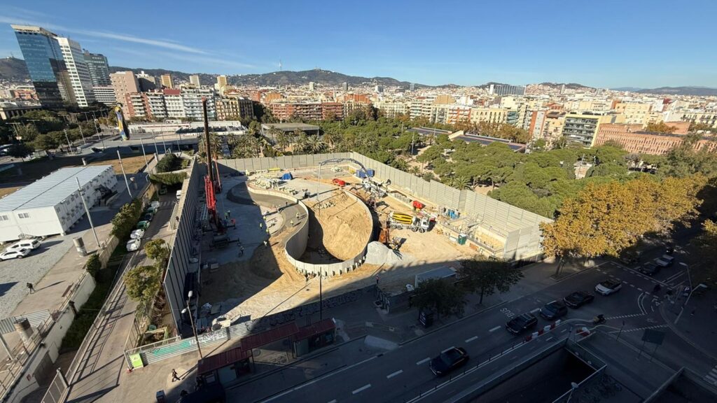 La tuneladora de l'L8 s'activarà l'estiu del 2026 per prolongar els FGC des d'Espanya fins a Gràcia | FGC, obres, tuneladora