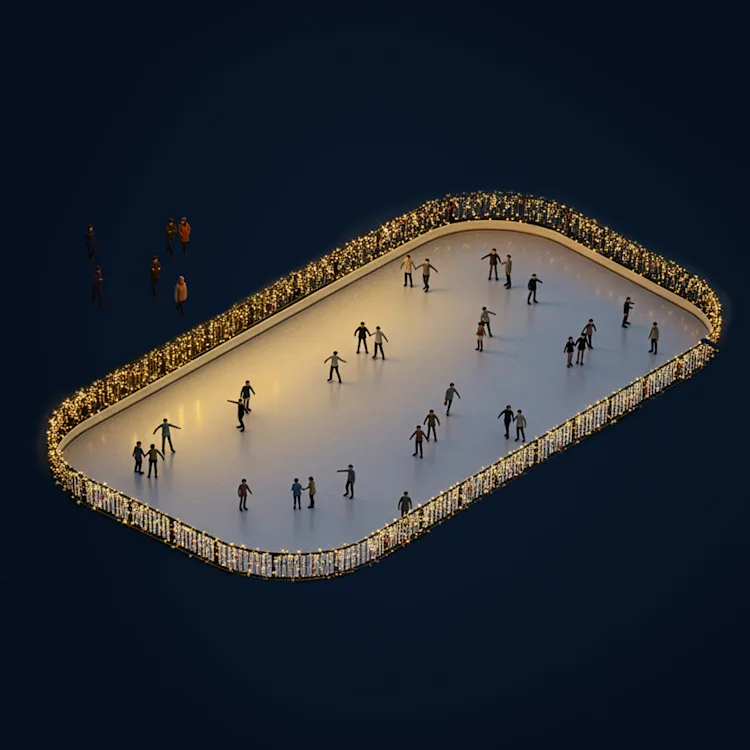 Pistes de gel a Barcelona aquest Nadal 2025: On patinar durant les festes? | Nadal
