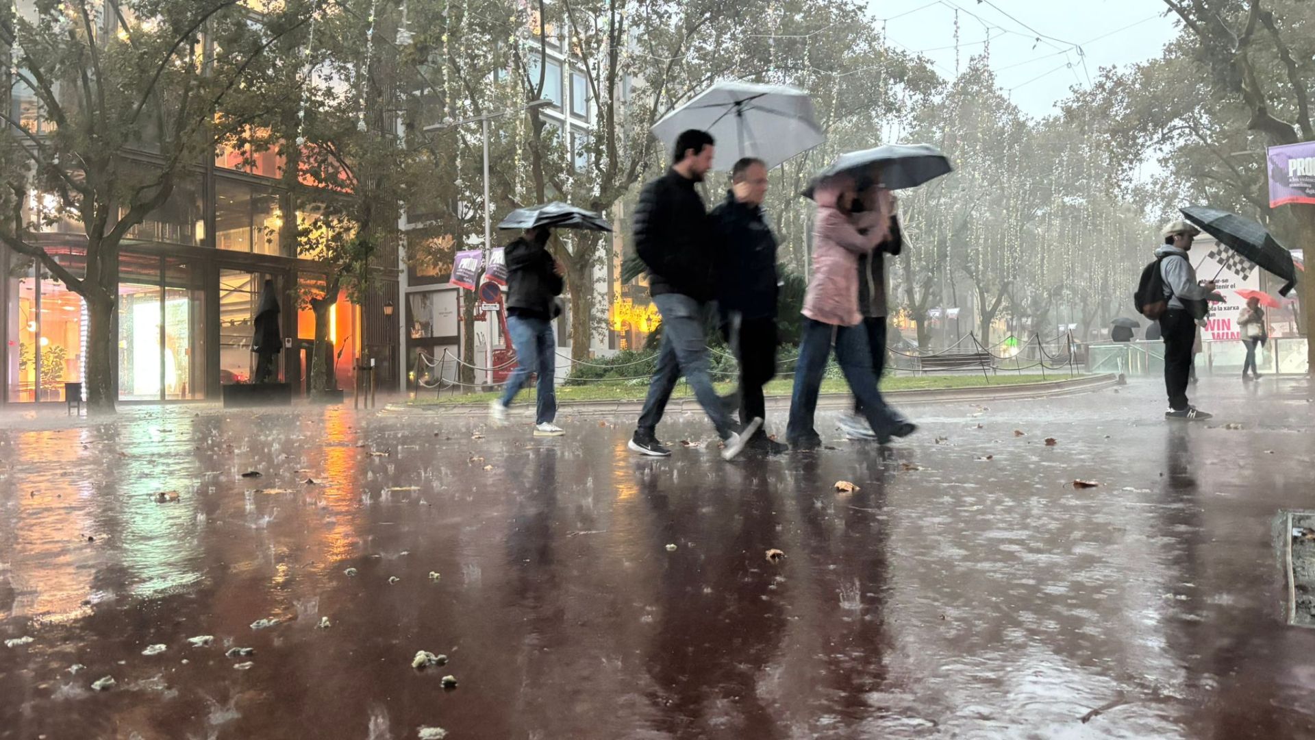 pluja a Barcelona