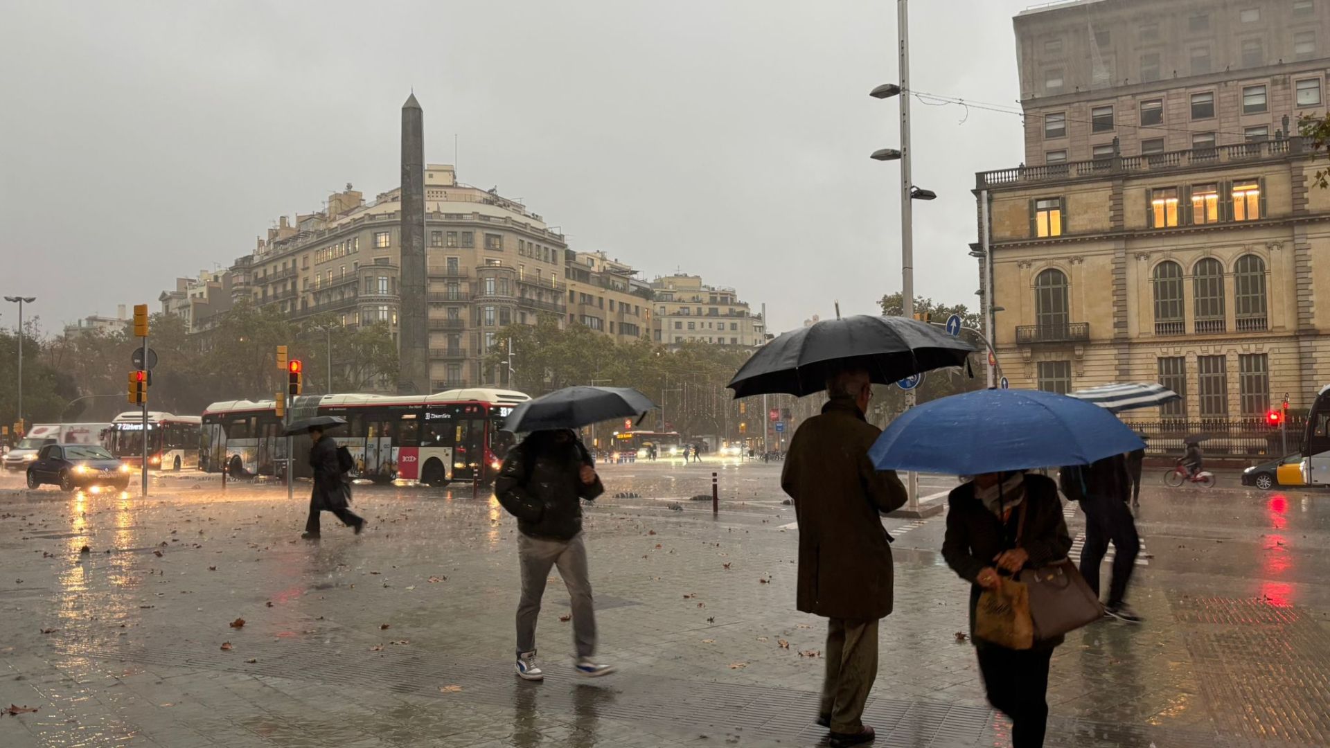 pluja a Barcelona