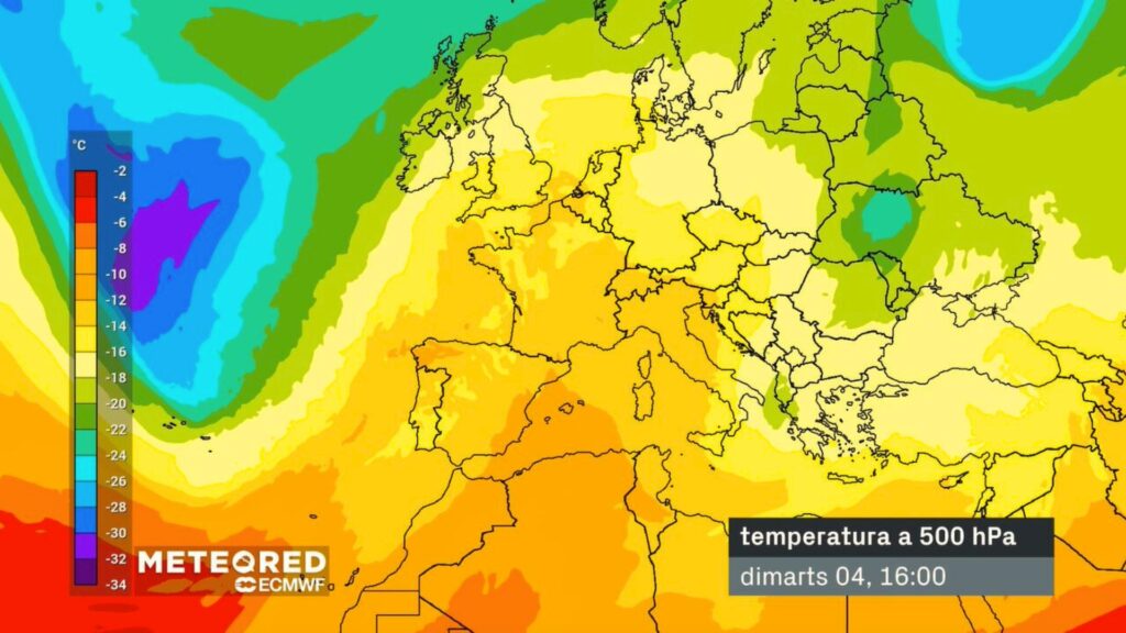 L'arribada d'un front fred actiu, sota la lupa: possible episodi de pluja general aquest dijous | meteorologia