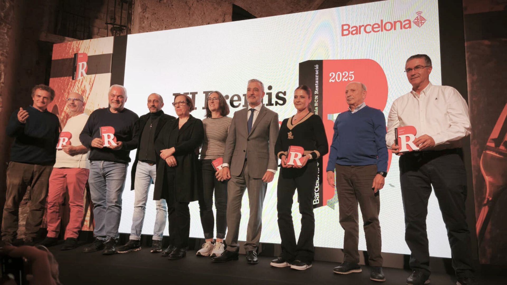 Premis Barcelona Restauració, lliurament de premis