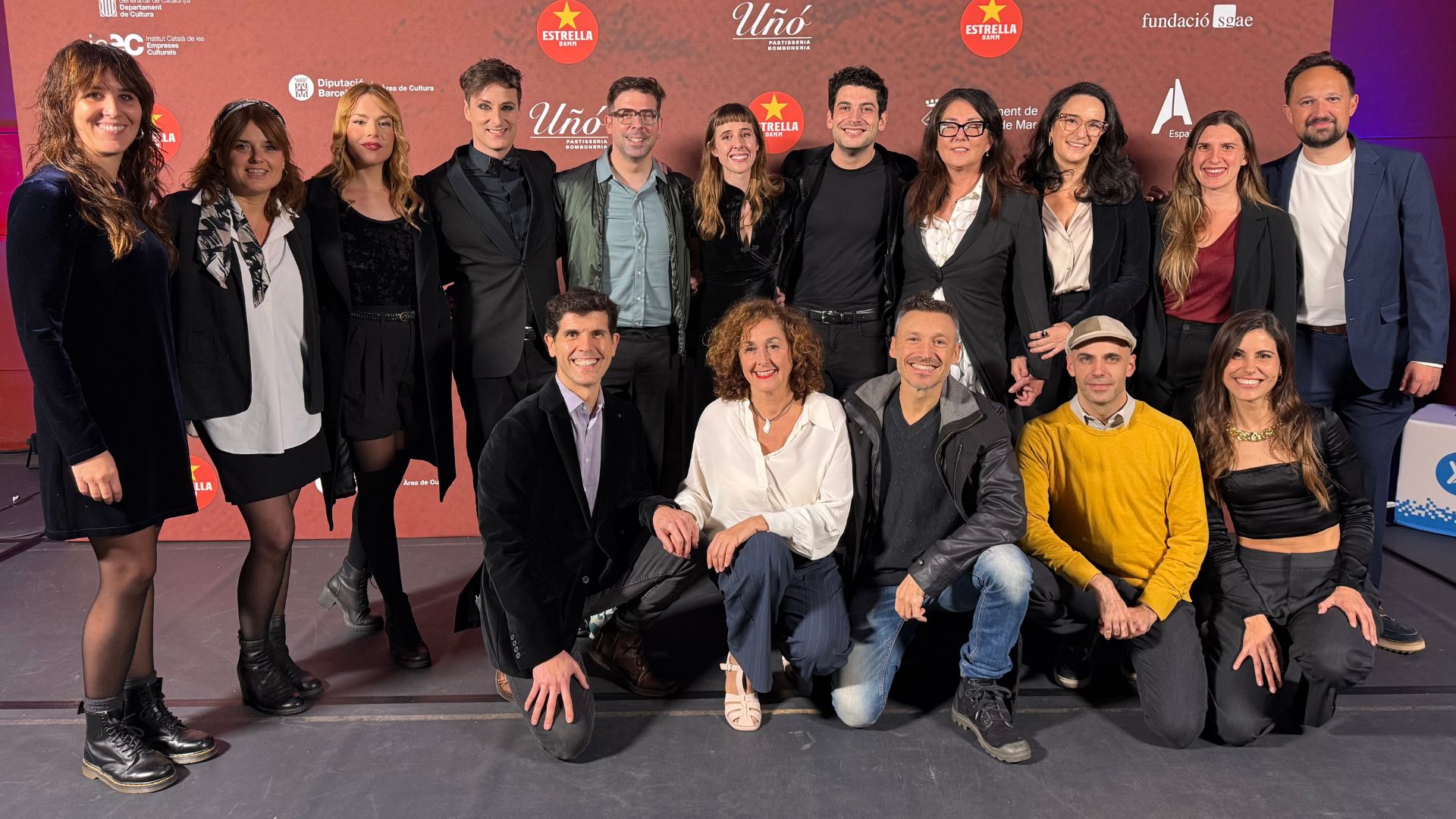 Premis Butaca, photocall lliurament premis Premià de Mar