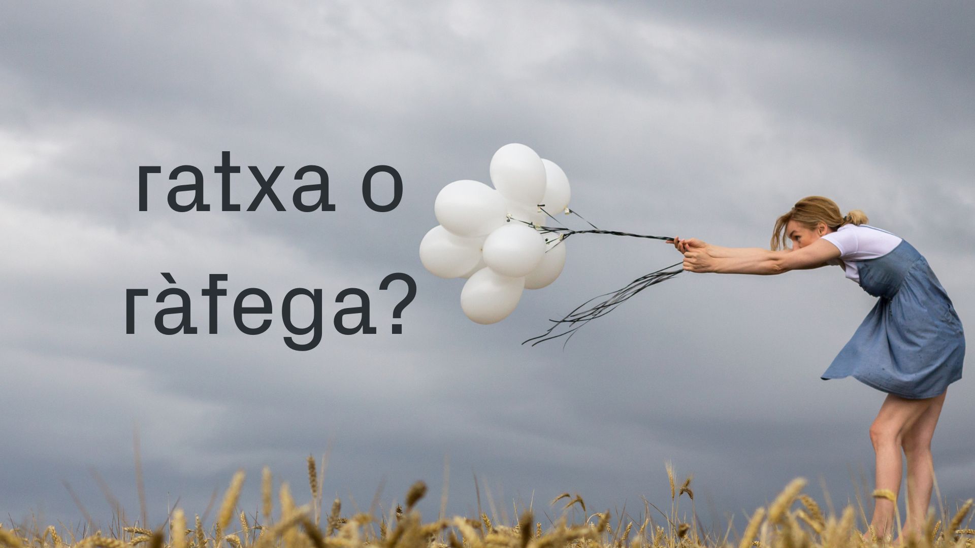 "Ratxa" o "ràfega" de vent? Tots dos mots són correctes en català? | català, llengua, meteorologia, Mots endiumenjats, vent