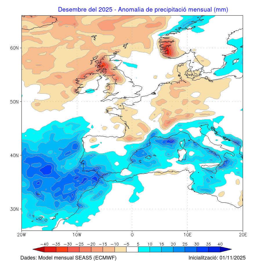 Hivern 2025-26: què en diuen els models estacionals? | calor, fred, hivern, neu, pluja