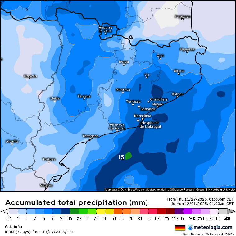 La lluvia y la nieve volverán a visitar Cataluña este fin de semana | nieve, lluvia, previsión del tiempo
