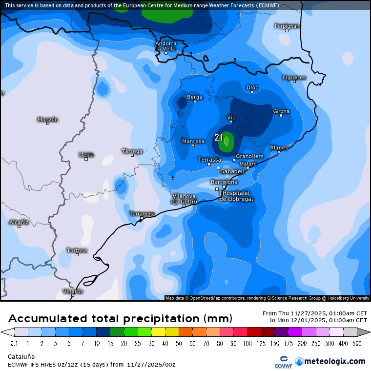 La lluvia y la nieve volverán a visitar Cataluña este fin de semana | nieve, lluvia, previsión del tiempo