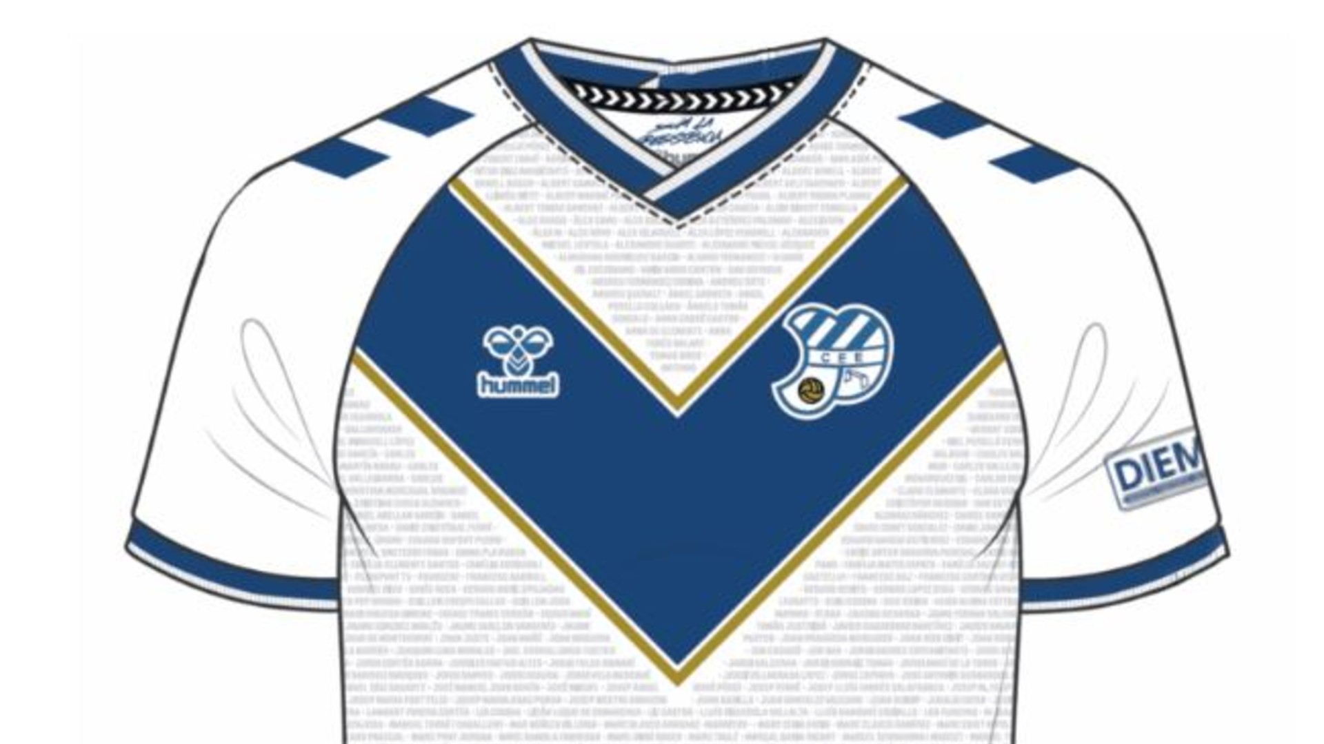 Samarreta especial commemorativa del CE Europa