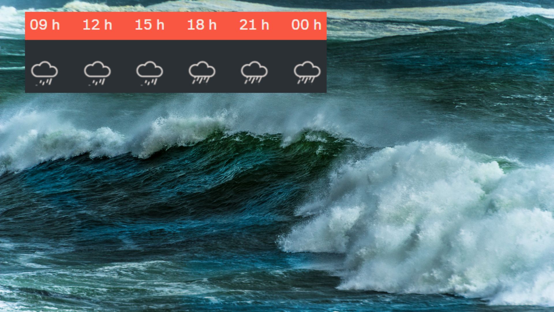 Sant Esteve, marcat per un temporal dur de llevant: fort onatge, vent i pluja | neu, pluja, previsió del temps, temporal, vent