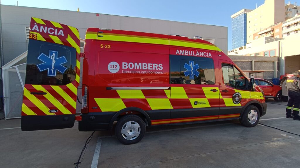 ambulancia electrica bombers