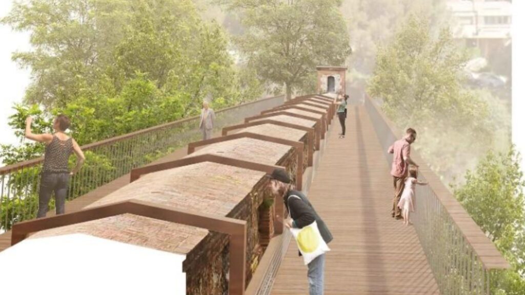 Aprovada la reconversió de l'aqüeducte de Can Cuiàs en un pont per a vianants | obres, patrimoni