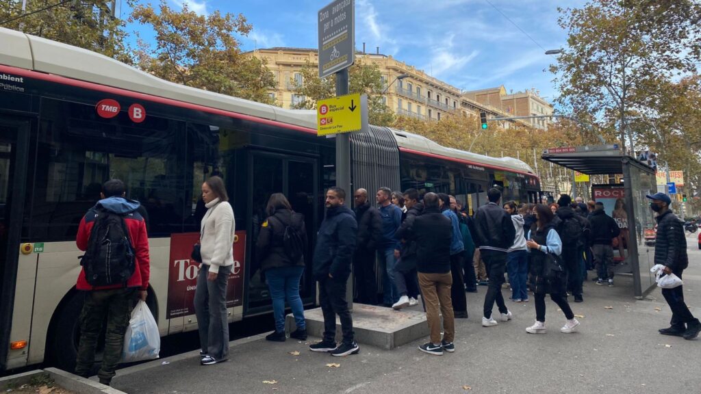 servei bus alternatiu tall L4 metro