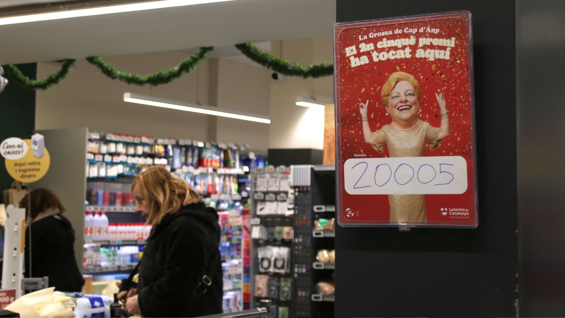 cinquè premi Grossa Supermercat Eixample