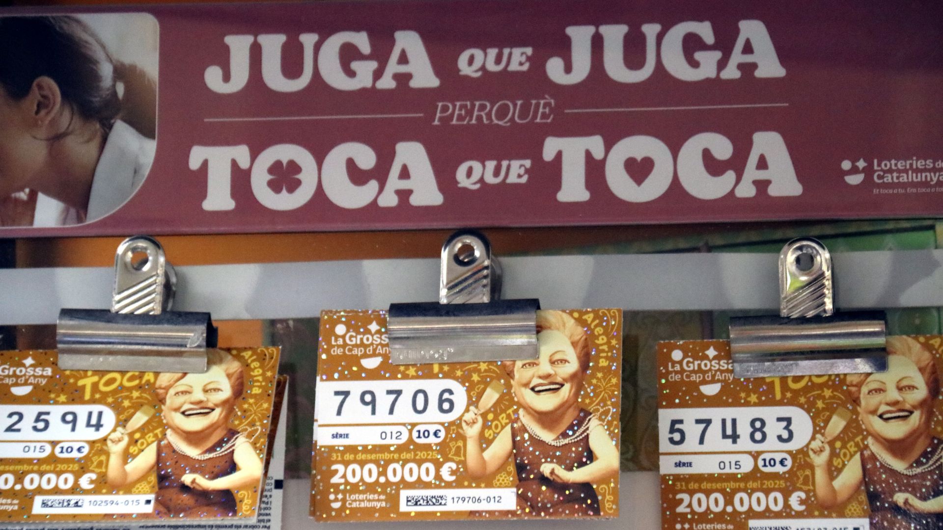 ¿Te ha tocado la Grossa de Cap d'Any?