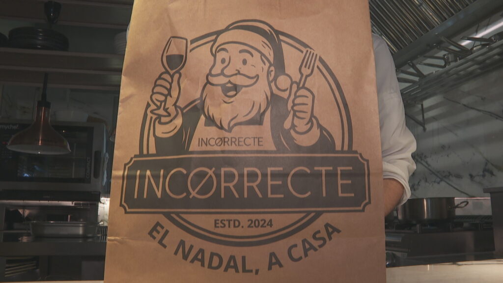 Bossa del men&uacute; de Nadal de l'Incorrecte