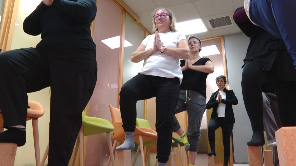 ioga oncol&ograve;gic a l'Hospital Cl&iacute;nmic