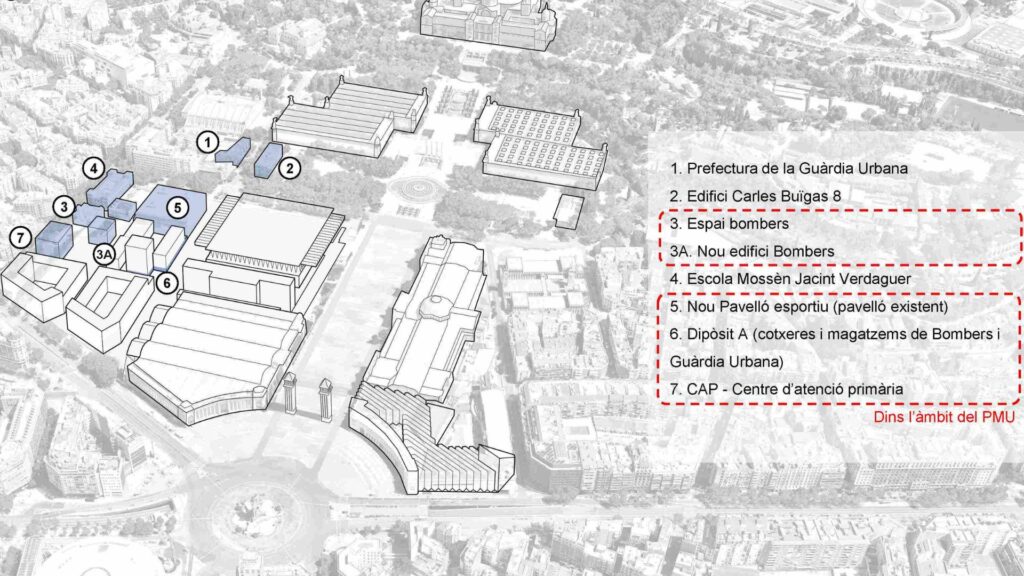 Transformació del recinte firal de Montjuïc: el 2029 començaran les obres per construir-hi 548 pisos | equipaments, Fira de Barcelona, habitatge públic