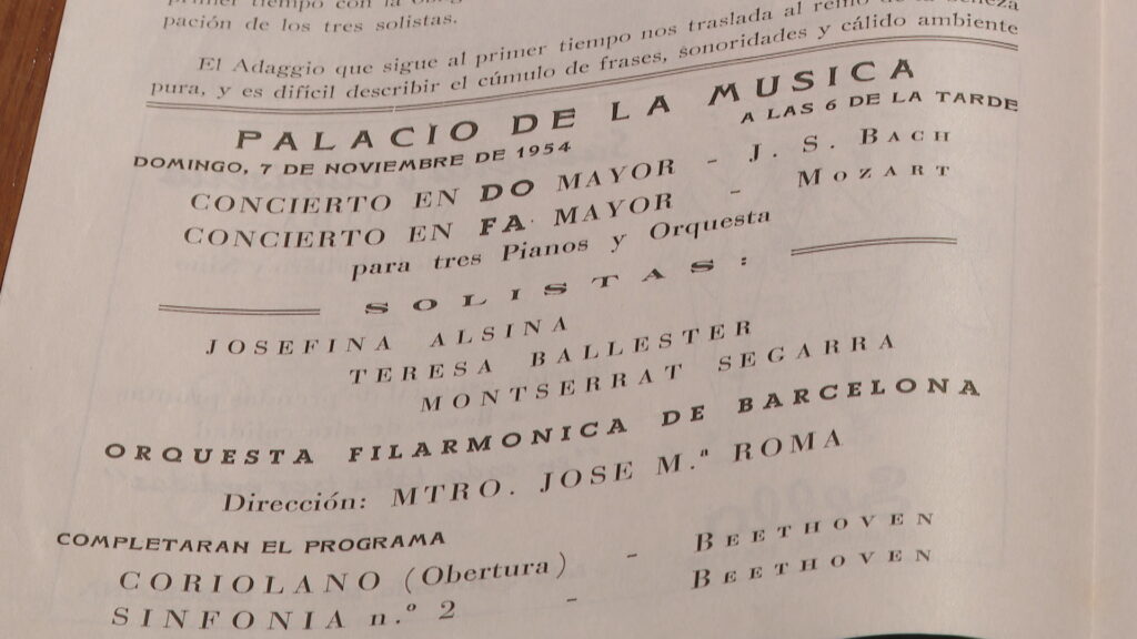 Teresa Ballester: "La música és el soroll més maco que hi ha" | concerts, Palau de la Música Catalana
