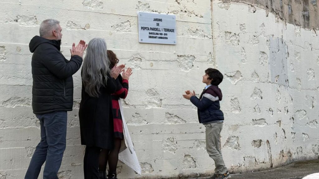 Gràcia recupera la memòria de Pepita Pardell amb uns jardins al seu nom | dones, homenatge, memòria històrica, nomenclàtor