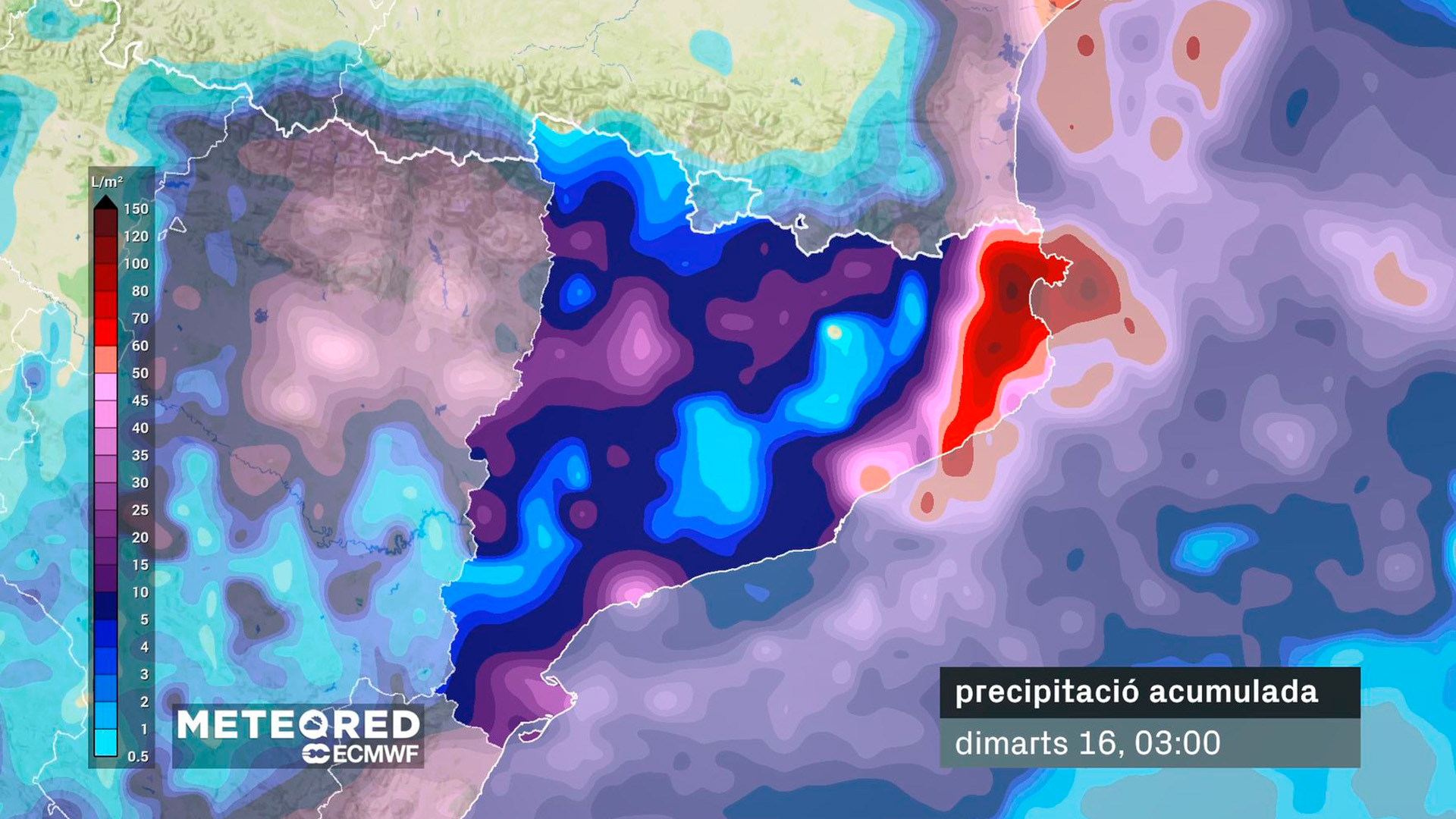 pluja catalunya barcelona desembre 2025