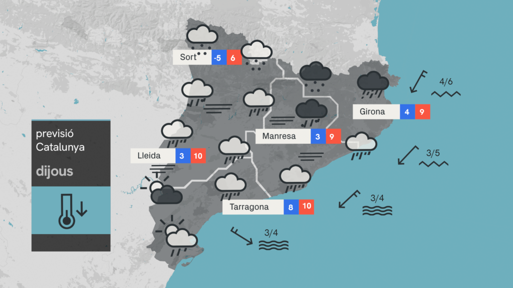 Dia de Nadal passat per aigua en espera d'una llevantada de categoria per Sant Esteve | Nadal, pluja, previsió del temps, temporal