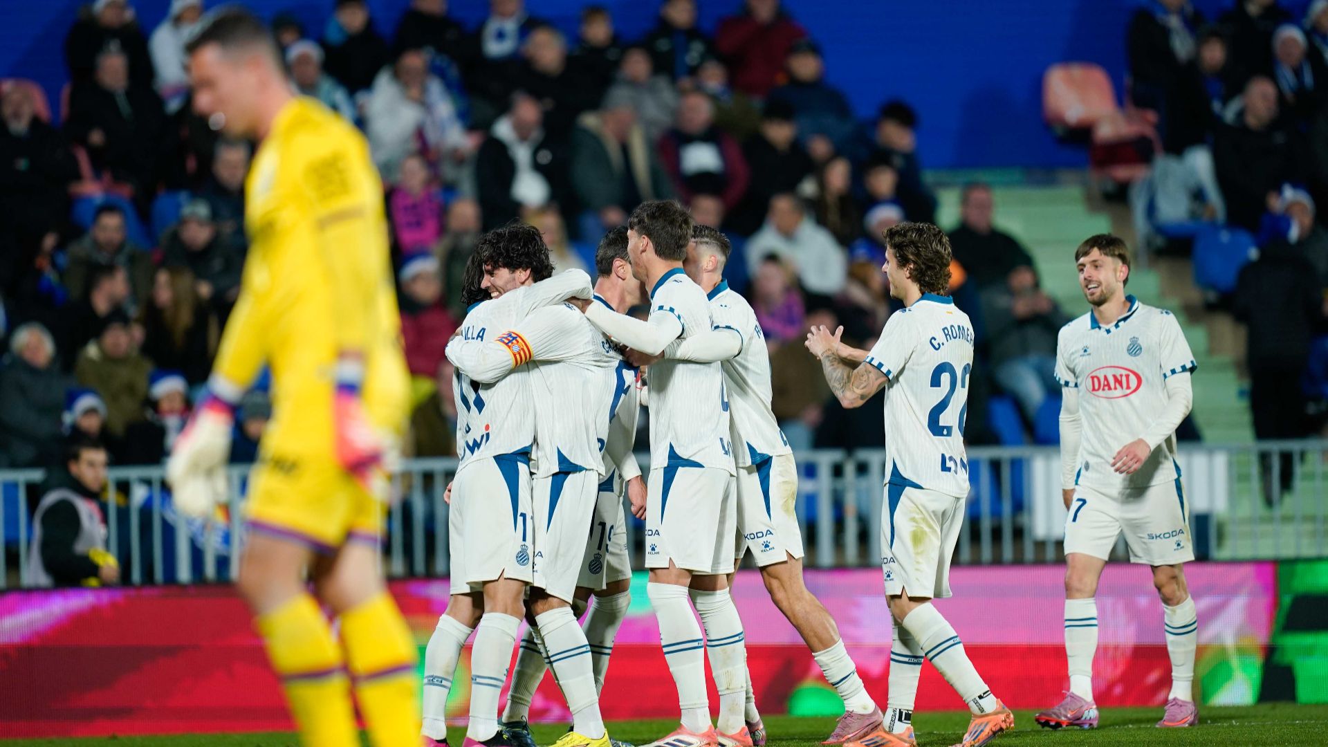 Victòria històrica de l'Espanyol contra el Getafe: quarta consecutiva