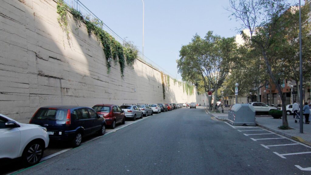 La pacificació de la Meridiana esborrarà el pont del Dragó i el gran mur de Sant Andreu | avinguda Meridiana, obres