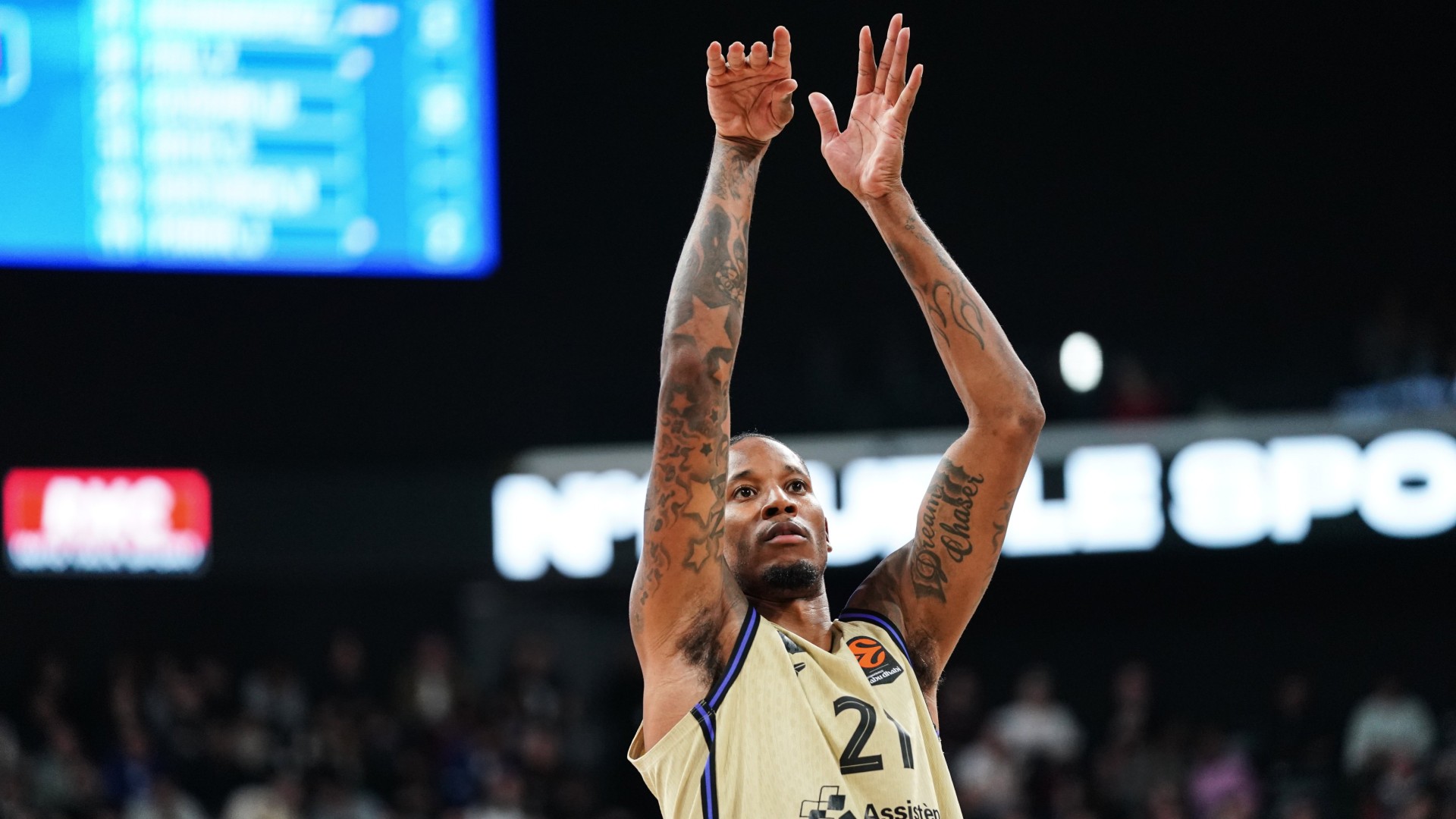 Will Clyburn amb Barça de bàsquet