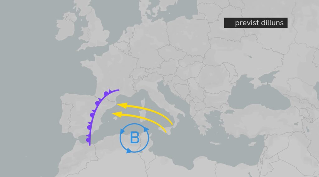 Se activa la primera fase del temporal: Barcelona podría acumular más de 50 litros el fin de semana | Barcelona, mar, lluvia, temporal