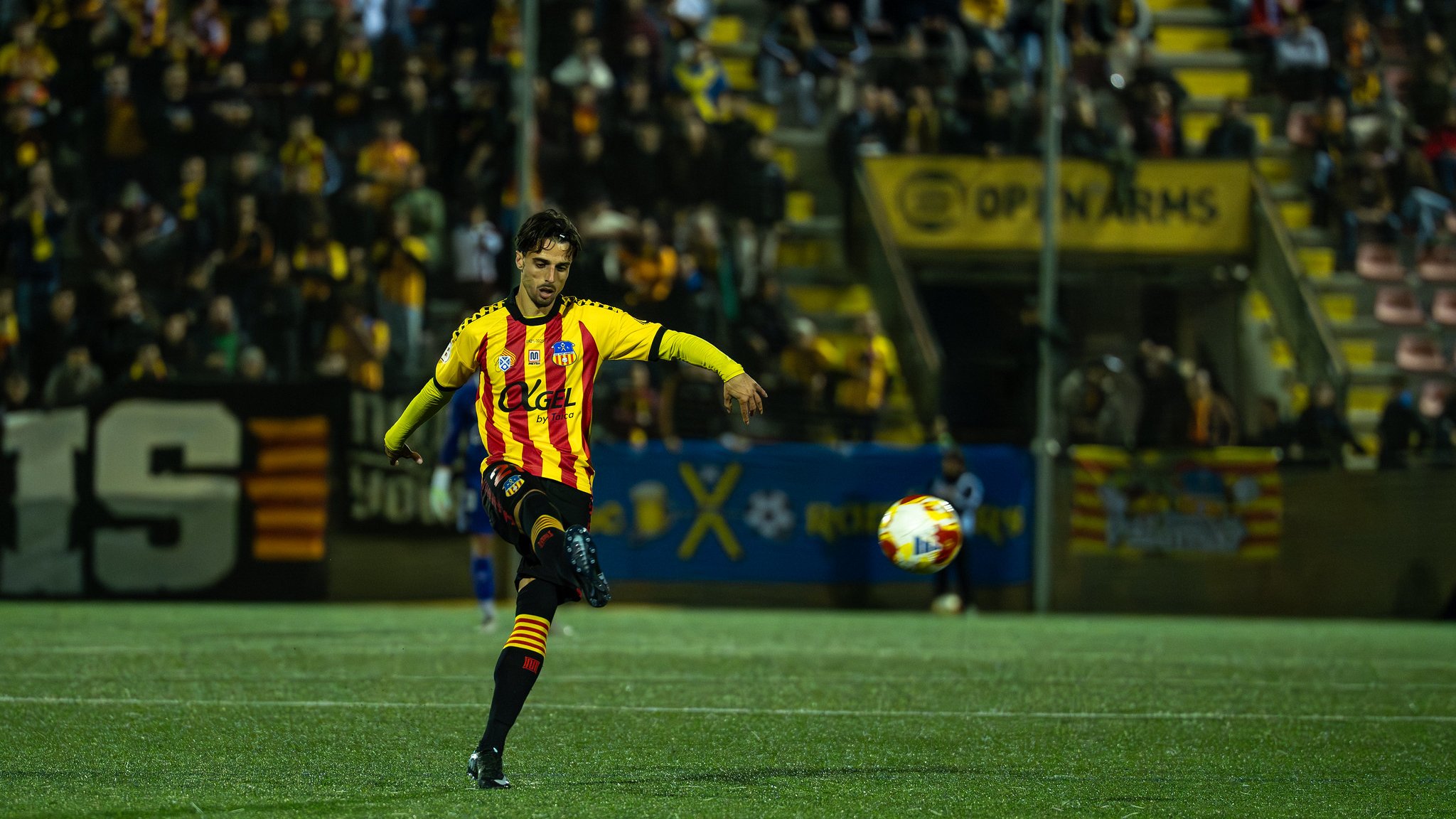 Gols, assistències i espectacle: Alexis García és el jugador més en forma del Sant Andreu | Segona RFEF