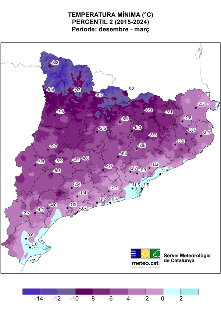 El fred més intens arriba a Barcelona. Fins on baixarà la temperatura? | Barcelona, fred, neu