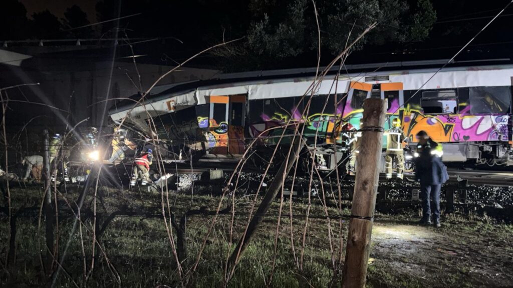 Accident tren Rodalies R4