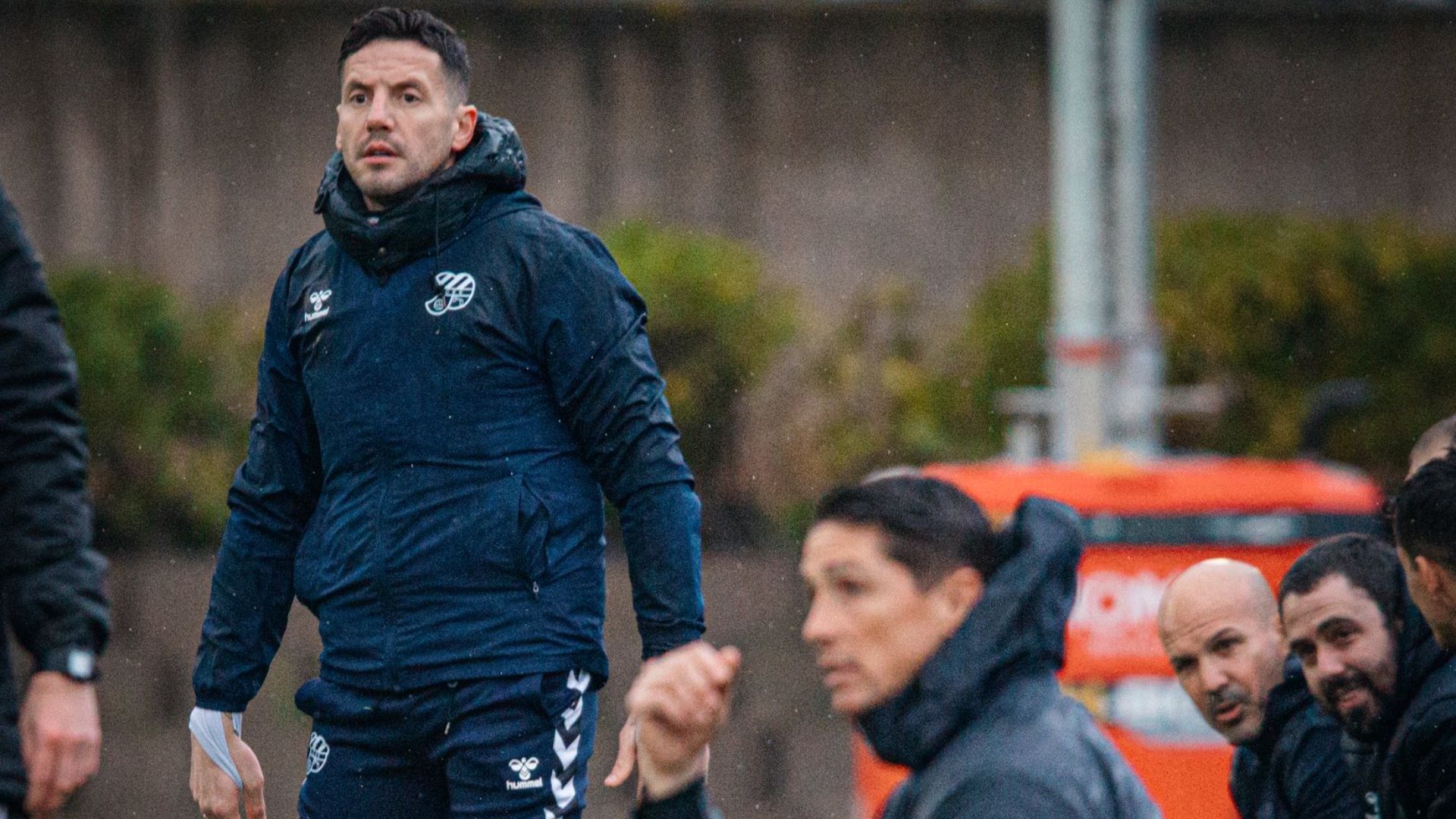 Aday Benítez expulsió CE Europa - Atlètic Madrileny