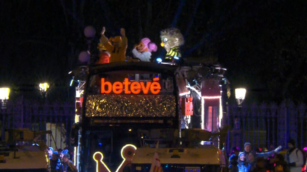 autocar de betev&eacute; a la Cavalcada de Reis