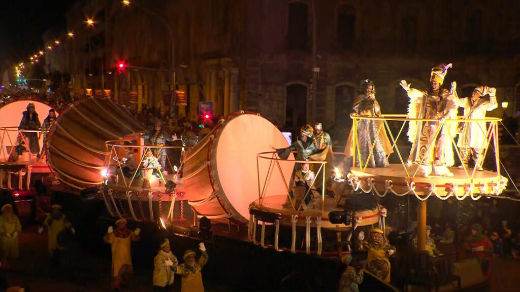 carrossa del rei Baltasar a la cavalcada de Reis