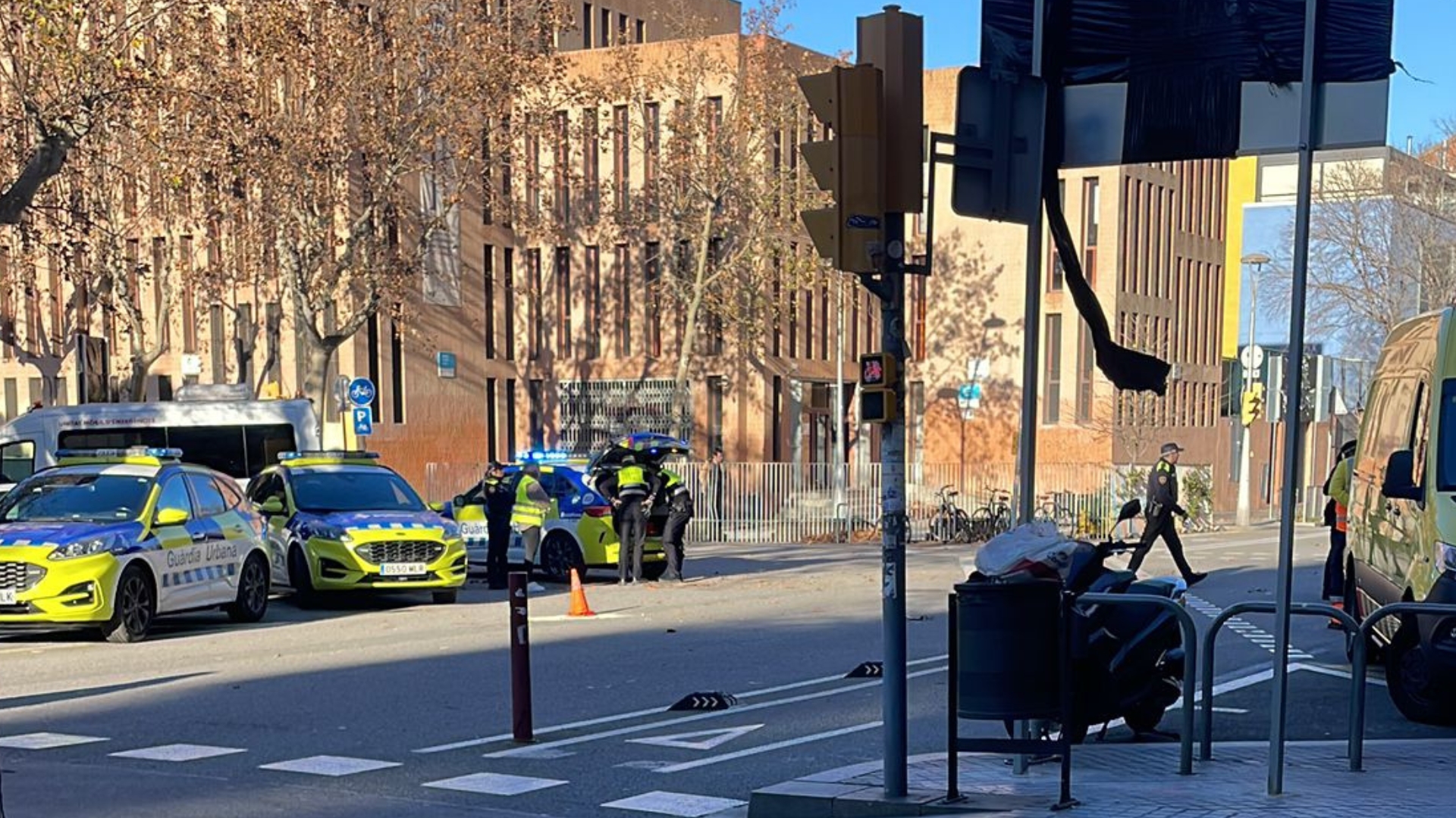 ciclista mor carrer Vilamarí