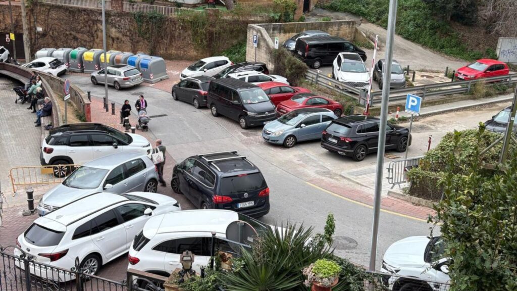 cotxes envaint voreres