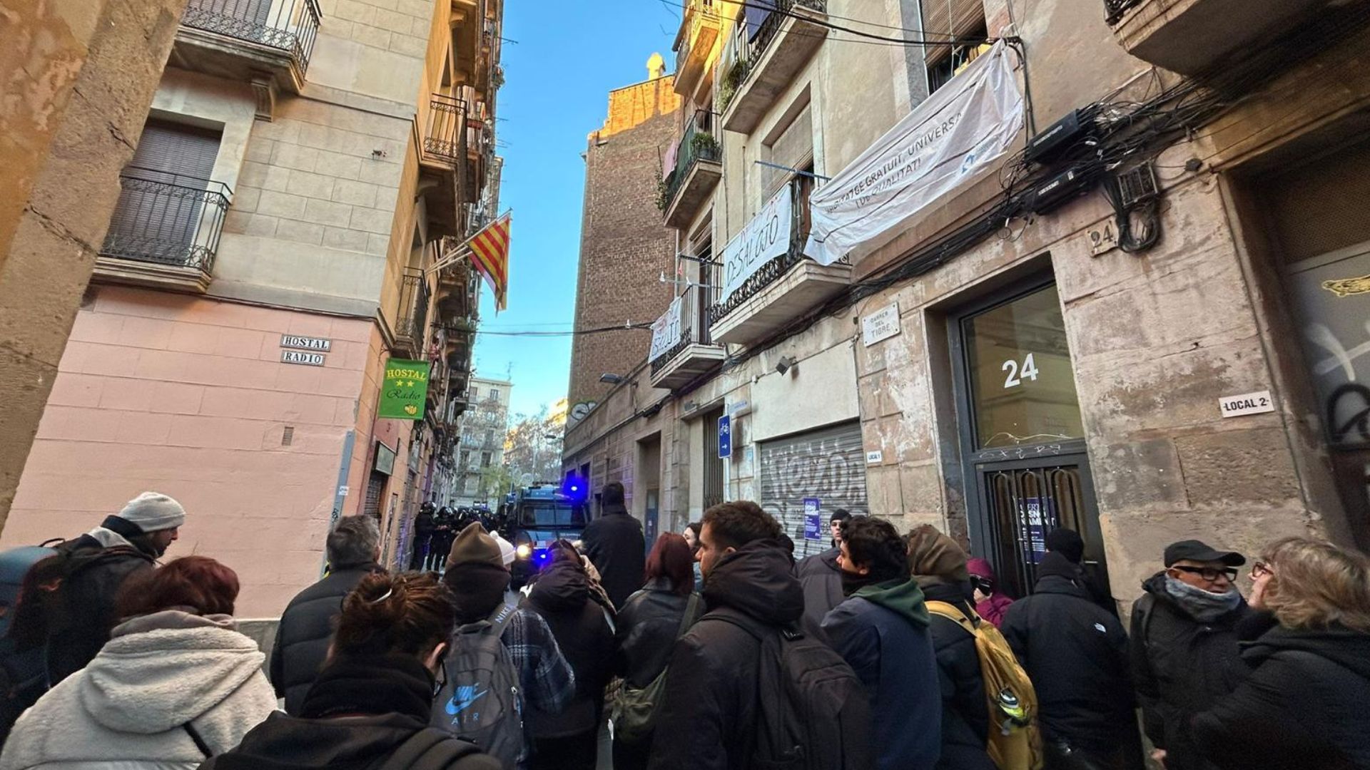 protesta desnonament carrer tigre