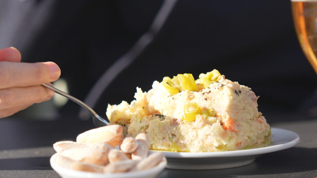 Amanida russa de La Dolors, la tapa estrella