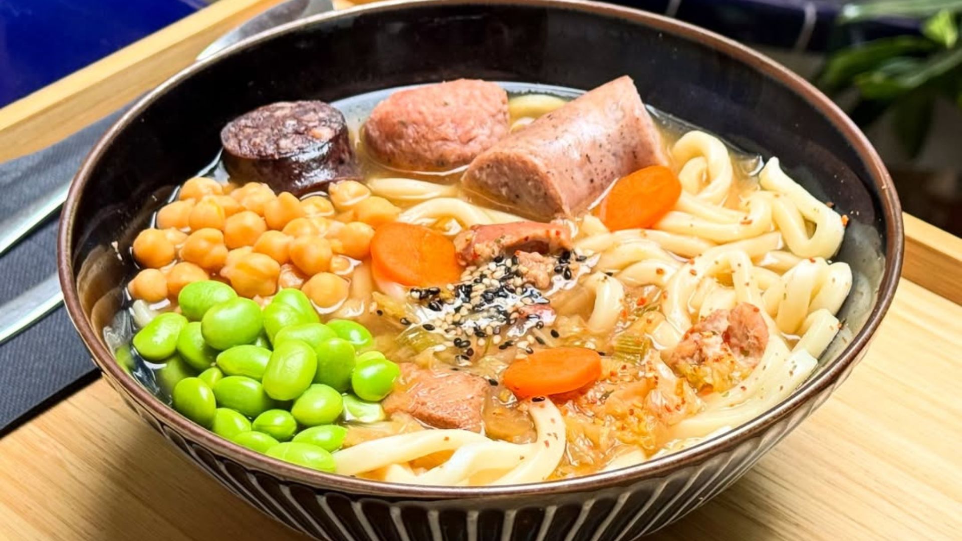 ramen fusió escudella Kasa Hanaka Barcelona