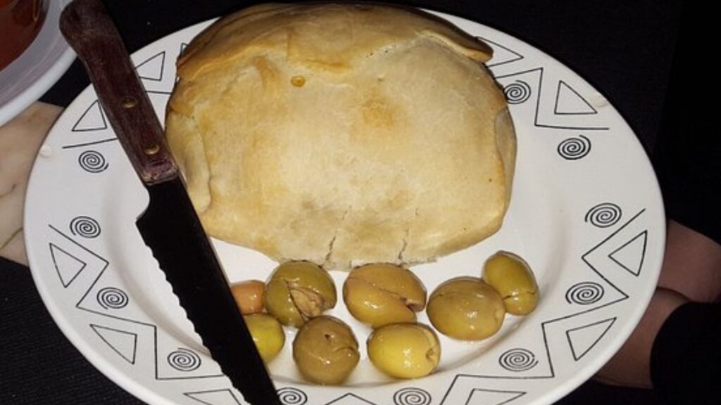 Espinagada de Sa Pobla del restaurant Na Mindona