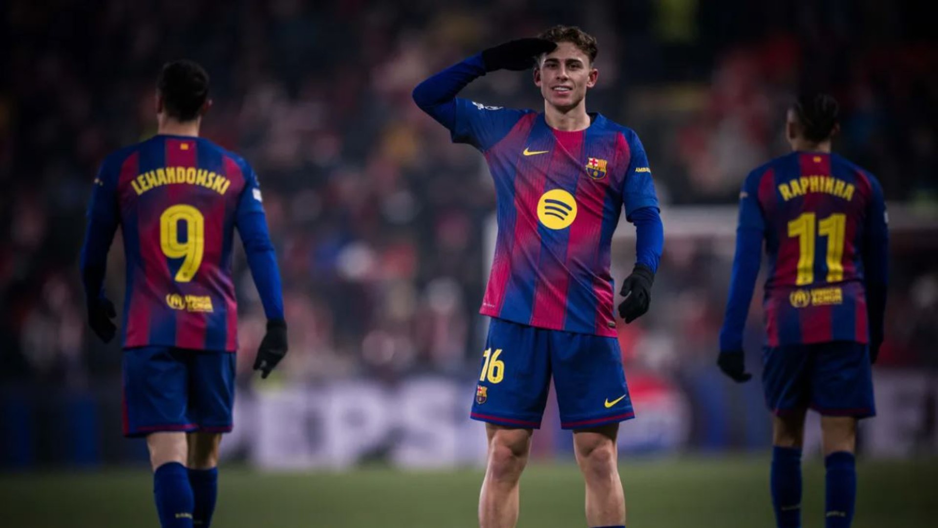 Fermín López, jugador del FC Barcelona