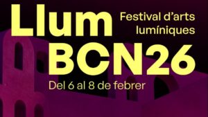 Llum BCN 2026 al Poblenou: Data, horari, mapa i programa del festival d’arts lumíniques