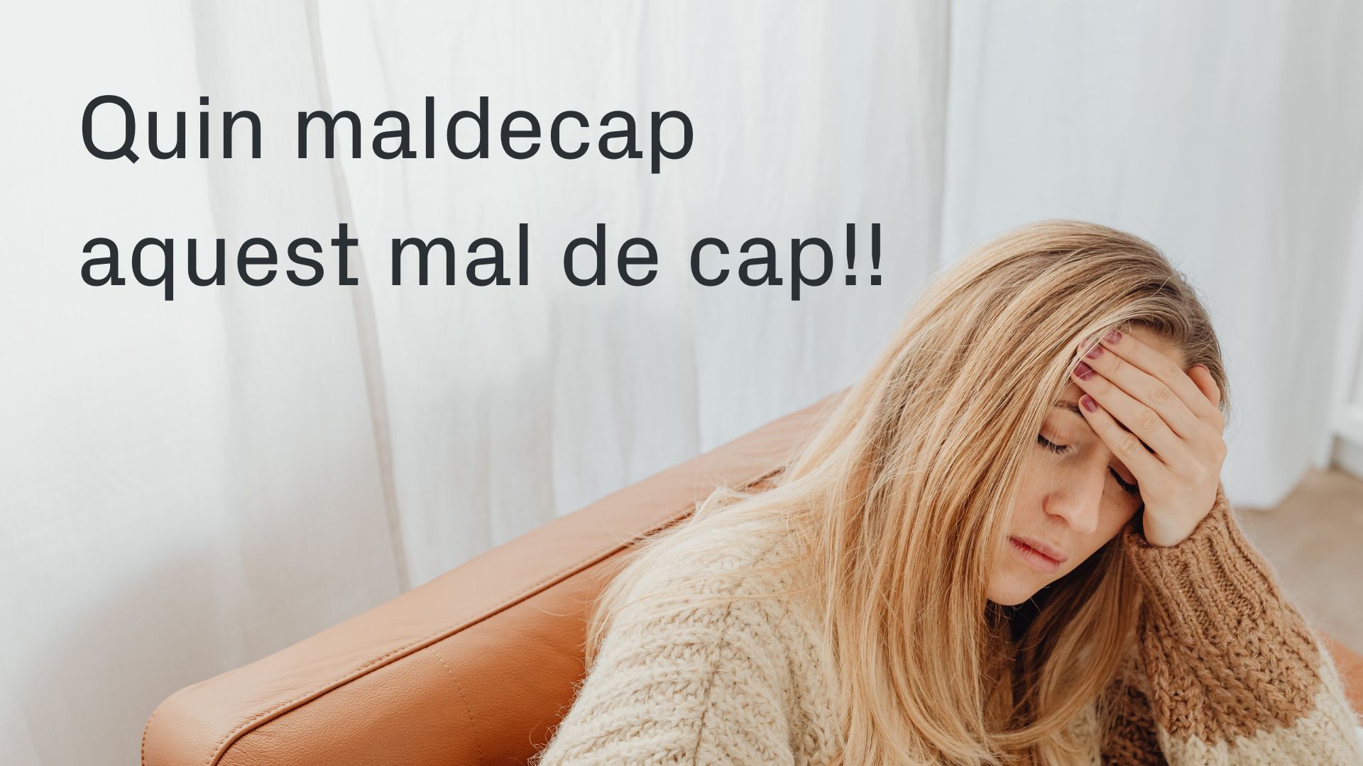 De "maldecap" a "mal de cap": el truc perquè diferenciar-los no t'amoïni mai més | català, llengua, Mots endiumenjats