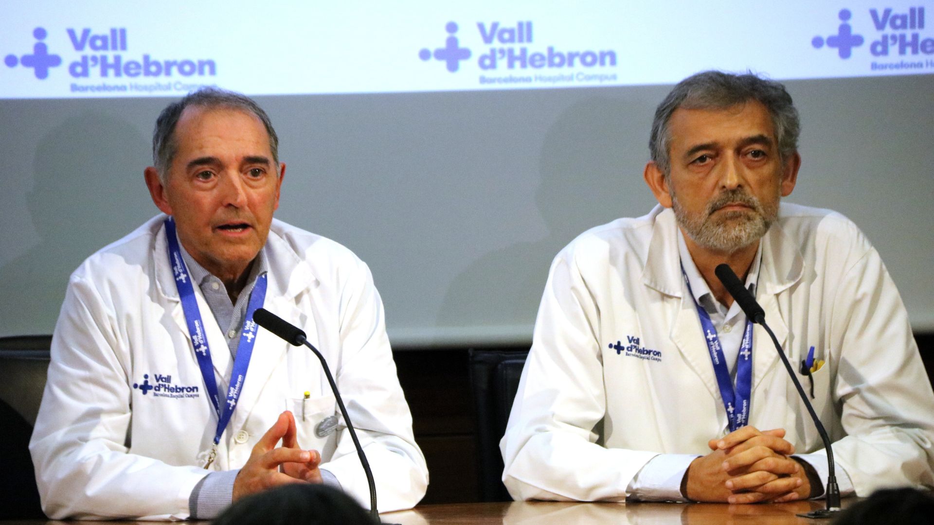 metges de la Vall Hebron que tracten Salvador Illa