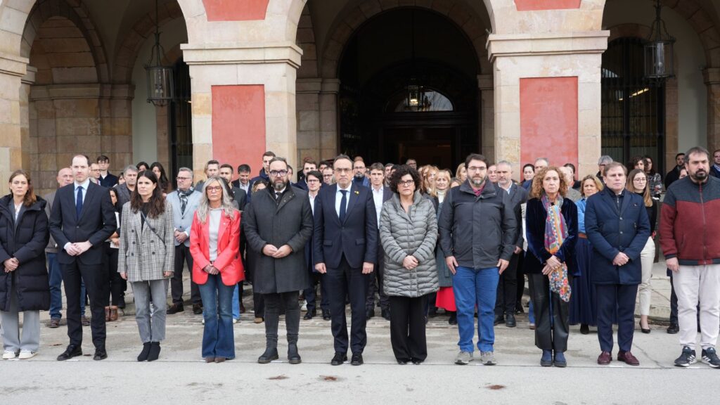 minut silenci Parlament