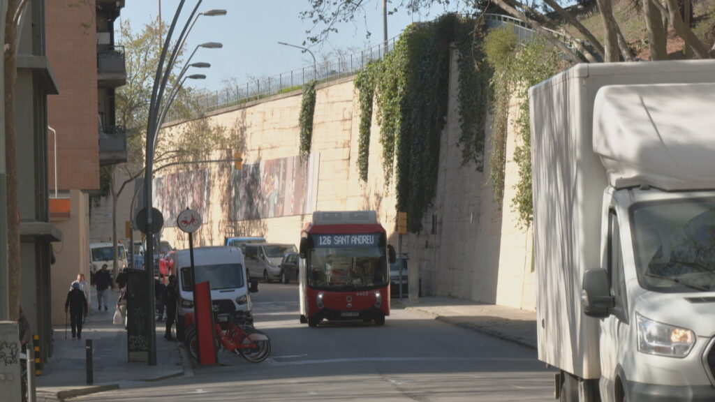 La pacificació de la Meridiana esborrarà el pont del Dragó i el gran mur de Sant Andreu | avinguda Meridiana, obres