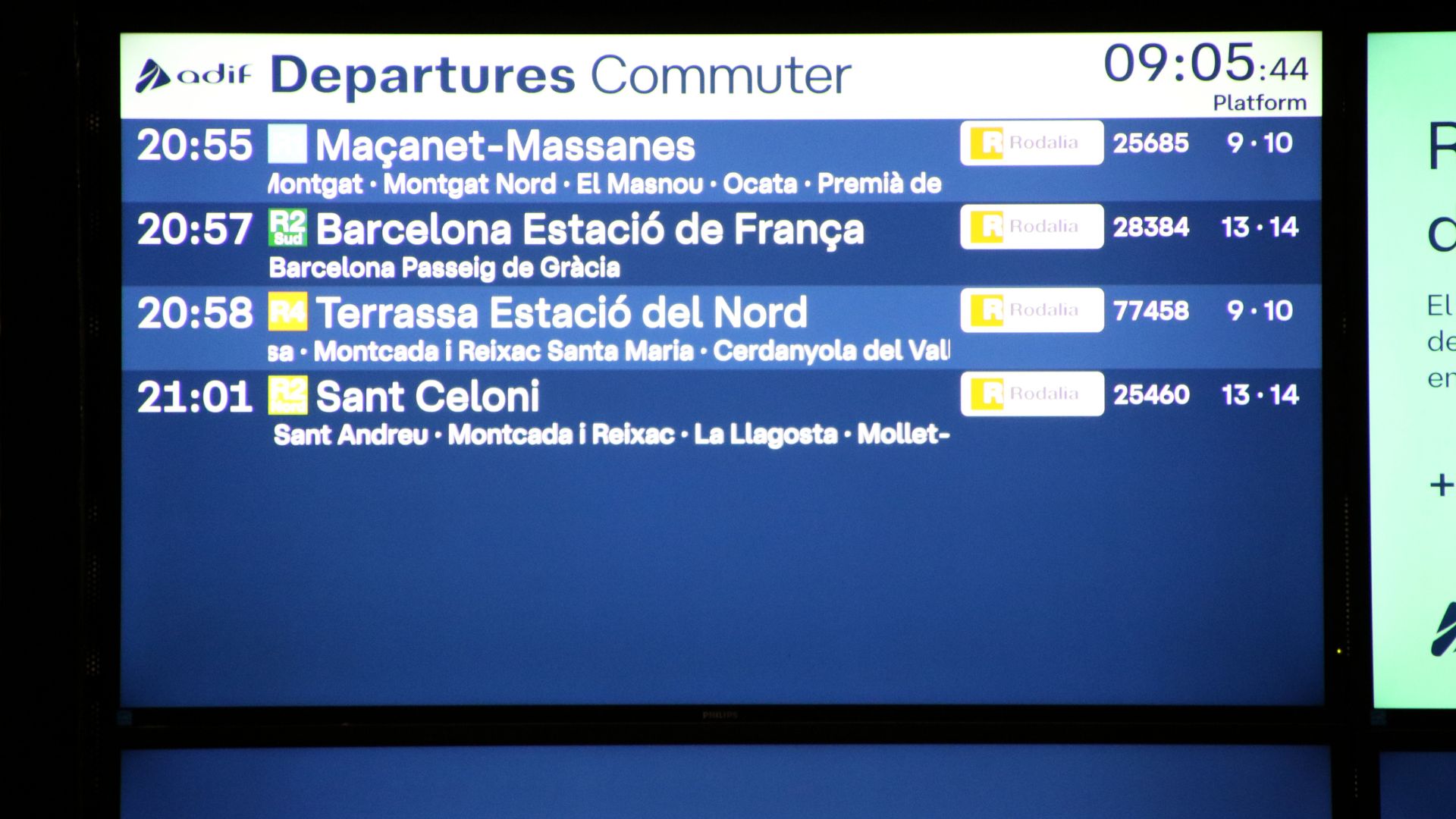 El servei de Rodalies aturat un altre cop per un problema al centre de control | Departament de Territori i Sostenibilitat, Generalitat de Catalunya, Rodalies, tren