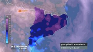 La borrasca Ingrid pren el relleu de Harry i marcarà el temps dels propers dies