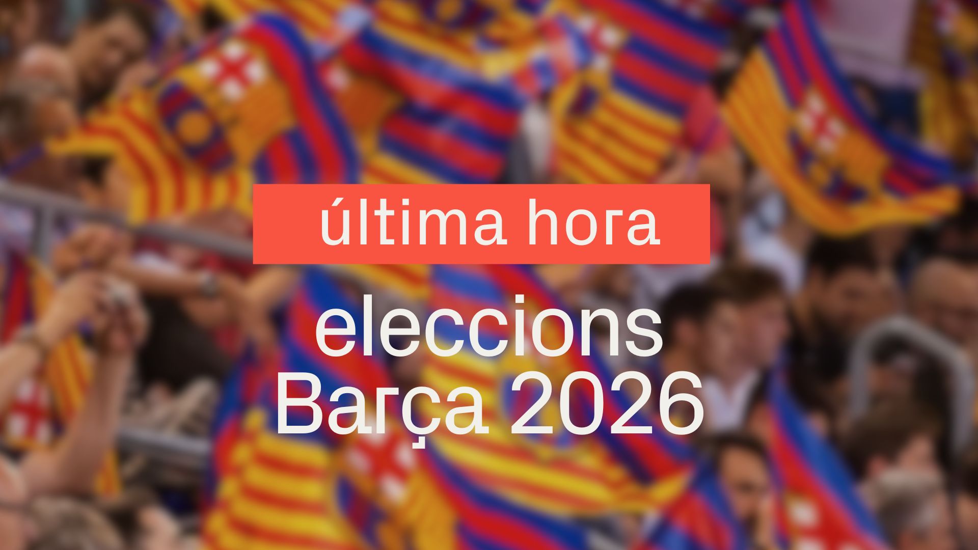 Eleccions Barça última hora
